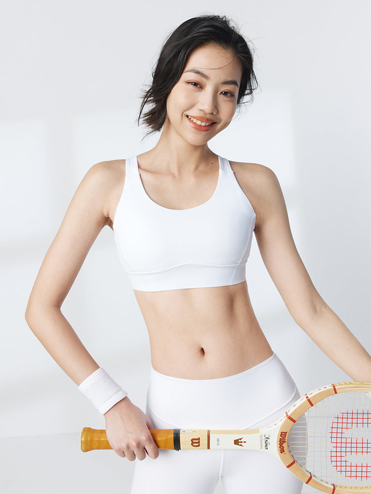 LYCRA® SPORT™ 素材ハイサポート オーロラ トップス スポーツブラ - SLOLI