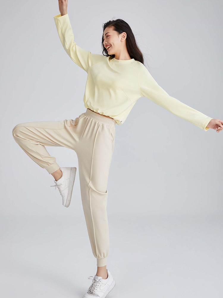 ピンタックスリット入り ゆったりパンツ - SLOLI