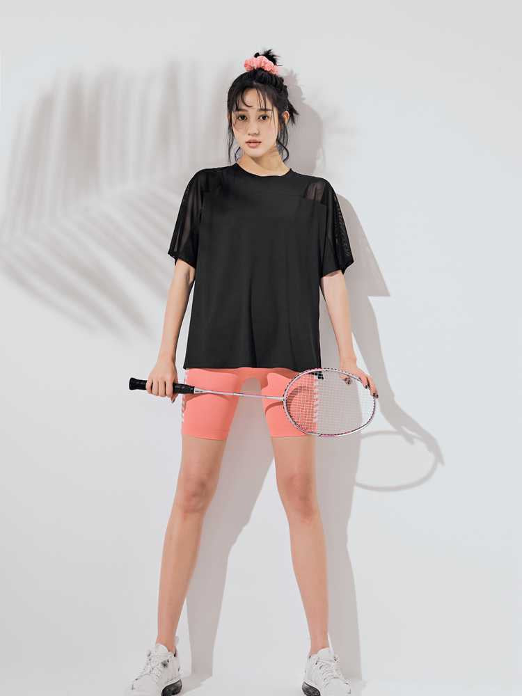 【MAX50%OFF】新色入荷 ゆったりメッシュ入り薄手Tシャツ(半袖) - SLOLI