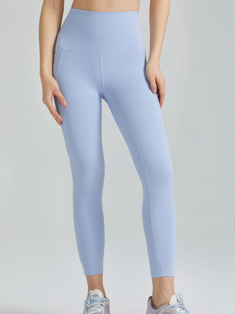 Lululemon ハイウエスト ヨガパンツ Light Blue