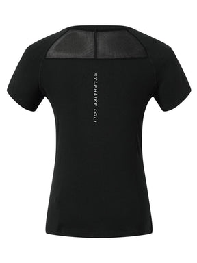 むんむんしないメッシュ入りTシャツ（半袖）