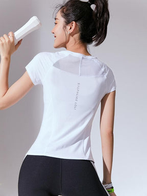 むんむんしないメッシュ入りTシャツ（半袖）