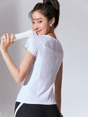 むんむんしないメッシュ入りTシャツ（半袖）