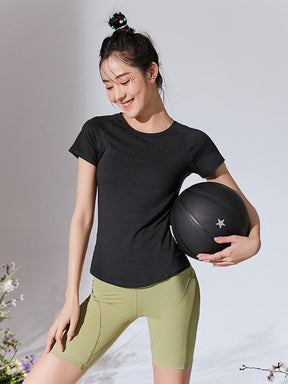 むんむんしないメッシュ入りTシャツ（半袖）